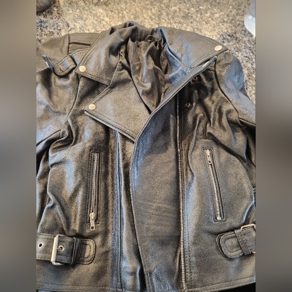 Black Leather Jackets - image 8